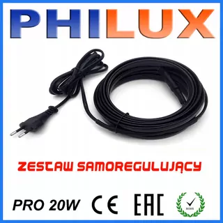 Vykurovací kábel PHILUX 15m 300W
